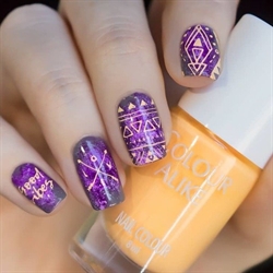 93 Sunny, Stamping Neglelak, Colour Alike (u)